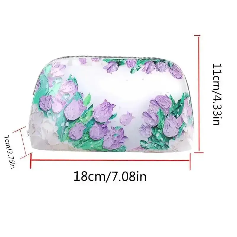 FLORAL TOILETRY BAG