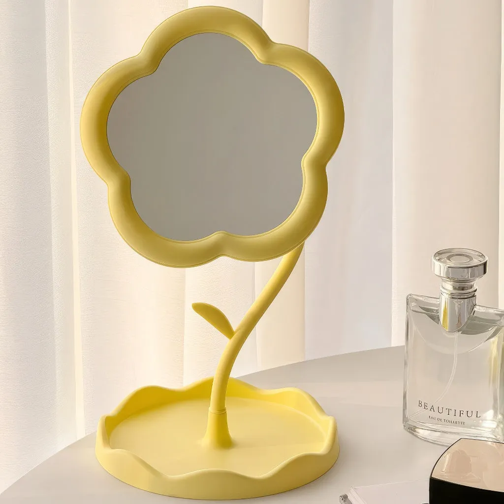 Flower Shaped Makeup Mirror
