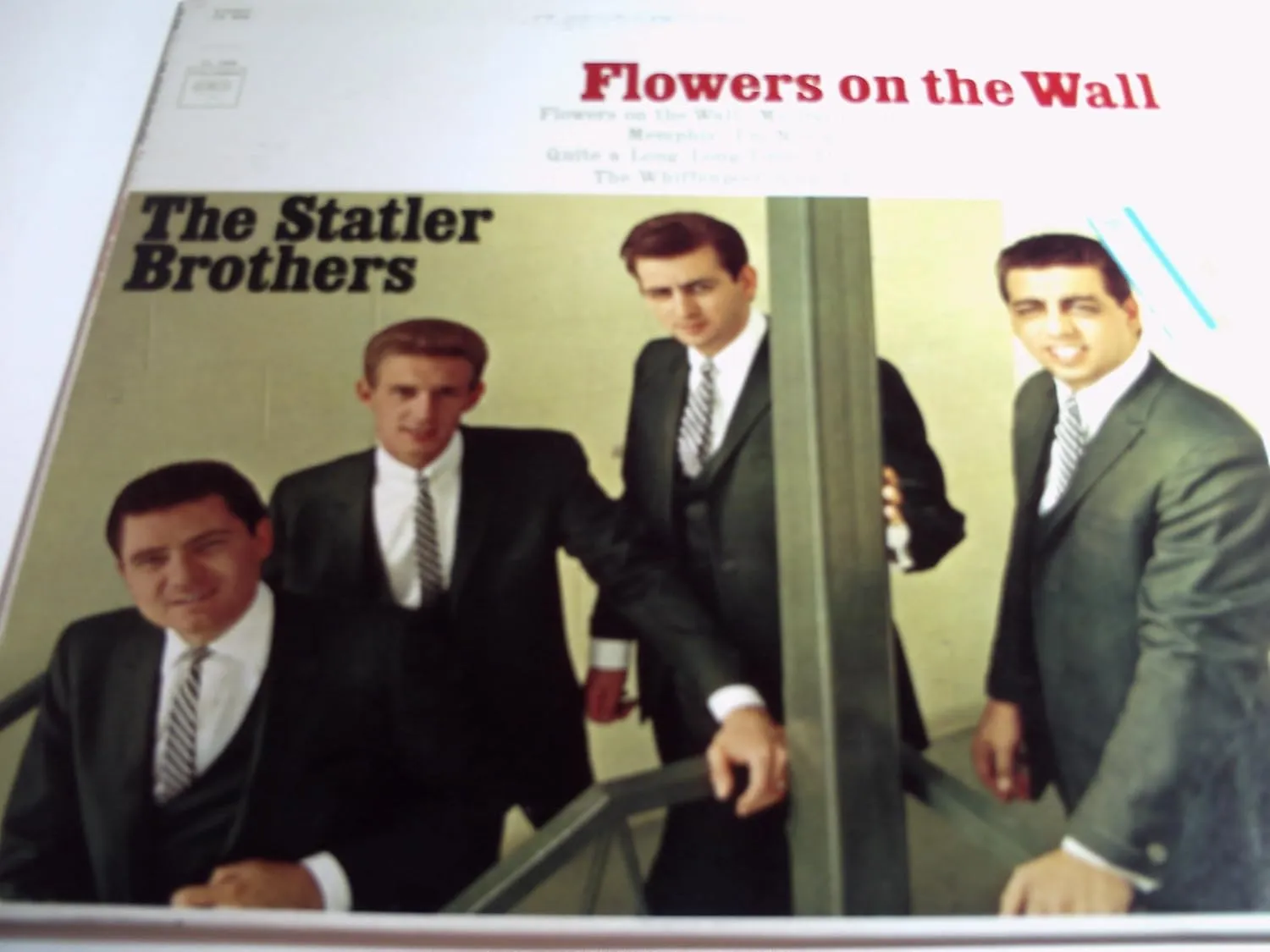 flowers on the wall (COLUMBIA 2449- LP vinyl record)