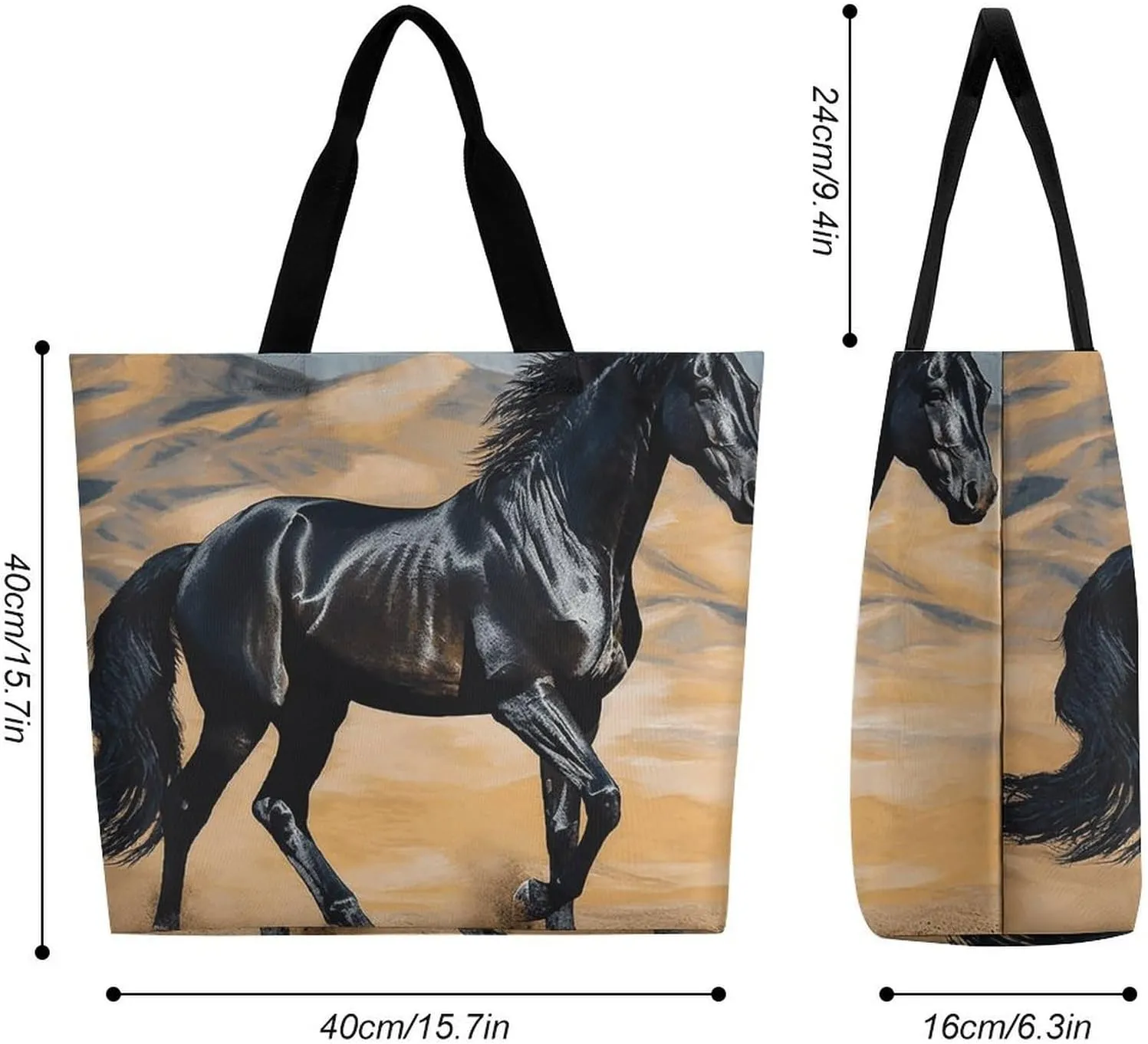 Foldable Grocery Bag Reusable Shopping Bag Resin Squirrel Tote Bag Casual Handbags for Work Shopping
