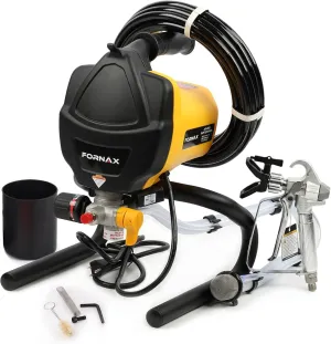 FORNAX Airless Paint Sprayer, 5/8HP High Efficiency Airless Stand Sprayer, 3000 PSI Professional Electric Paint Sprayer for Home Interior and Exterior, Contractor, Prosumer, and DIY