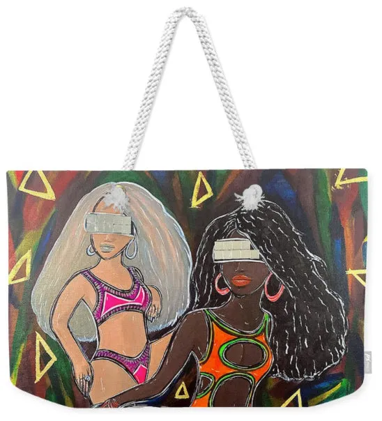 Free Falling Weekender Tote Bag