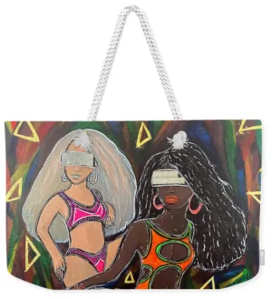 Free Falling Weekender Tote Bag
