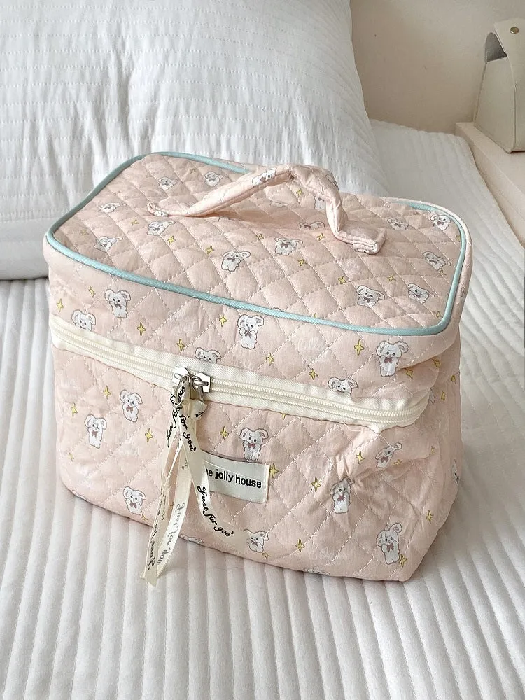 Fresh and Floral Makeup Bag