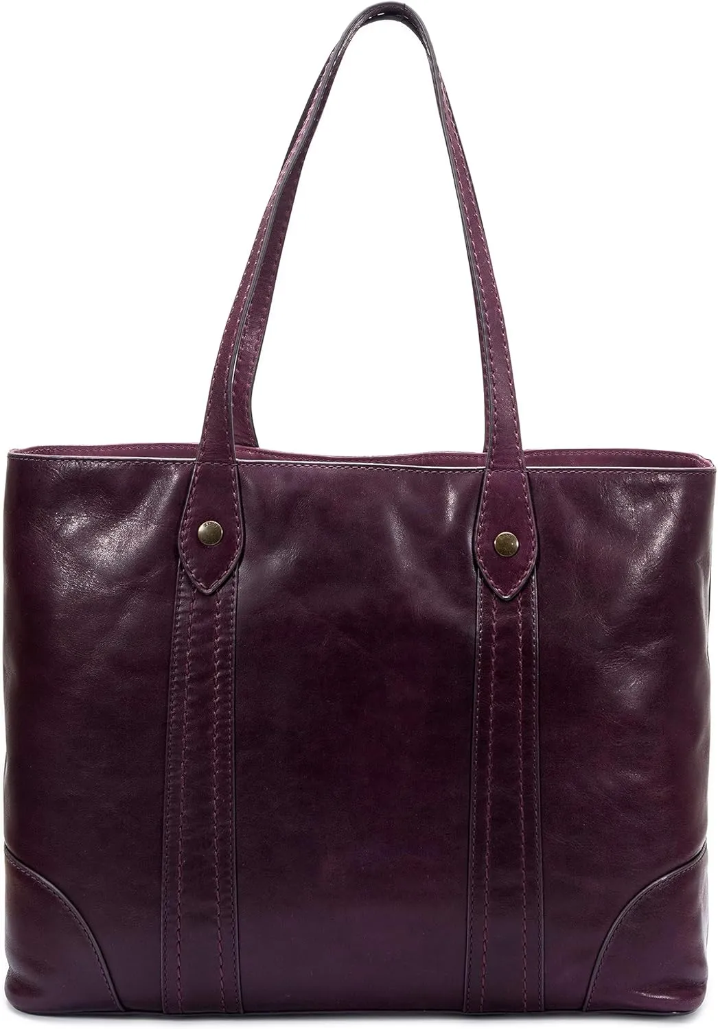 Frye Women's Melissa Shopper Tote Bag, Stylist Large Handbag with Adjustable Strap & Pockets