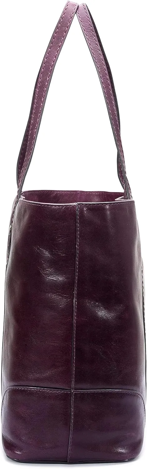 Frye Women's Melissa Shopper Tote Bag, Stylist Large Handbag with Adjustable Strap & Pockets