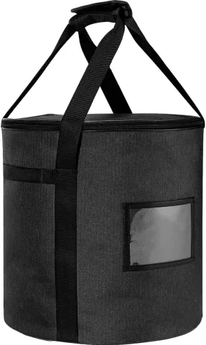 Fuel Pellet Storage Bag, 20 LBs Wood Pellet Container，Waterproof Smoker Charcoal Storage Dispenser/Bucket for Campping, Grill, Outdoor