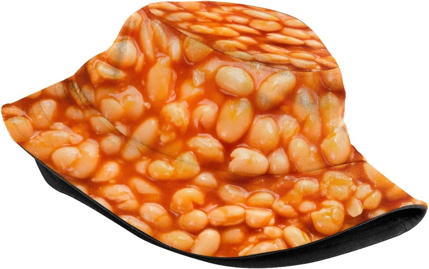 Funny Food Pattern Bucket Hat for Men Women Fashion Summer Fisherman Hat Packable Travel Beach Sun Caps