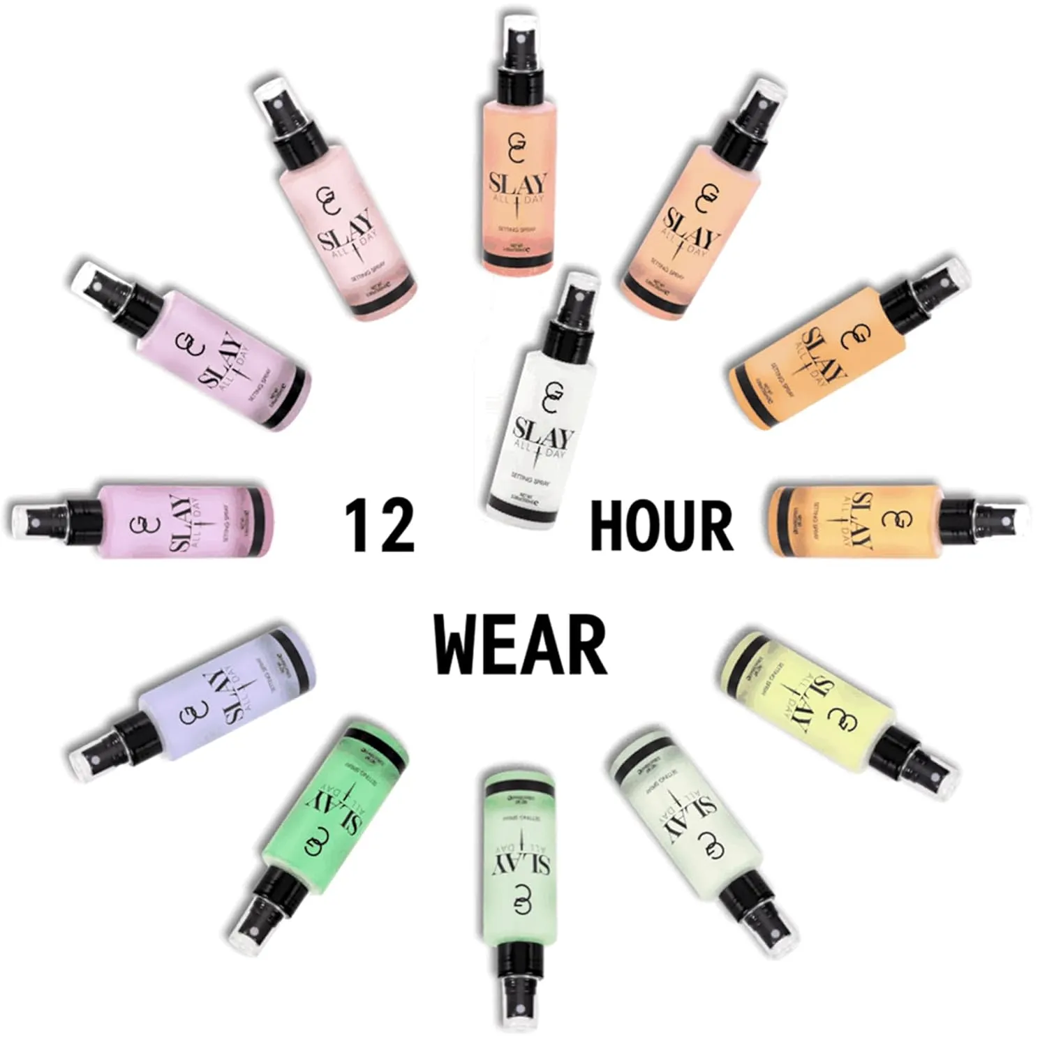 Gerard Cosmetics Slay All Day Makeup Setting Spray (Lavender Scented), Matte Finish with Oil Control, Cruelty Free, Long Lasting Finishing Spray, 3.38oz (100ml)