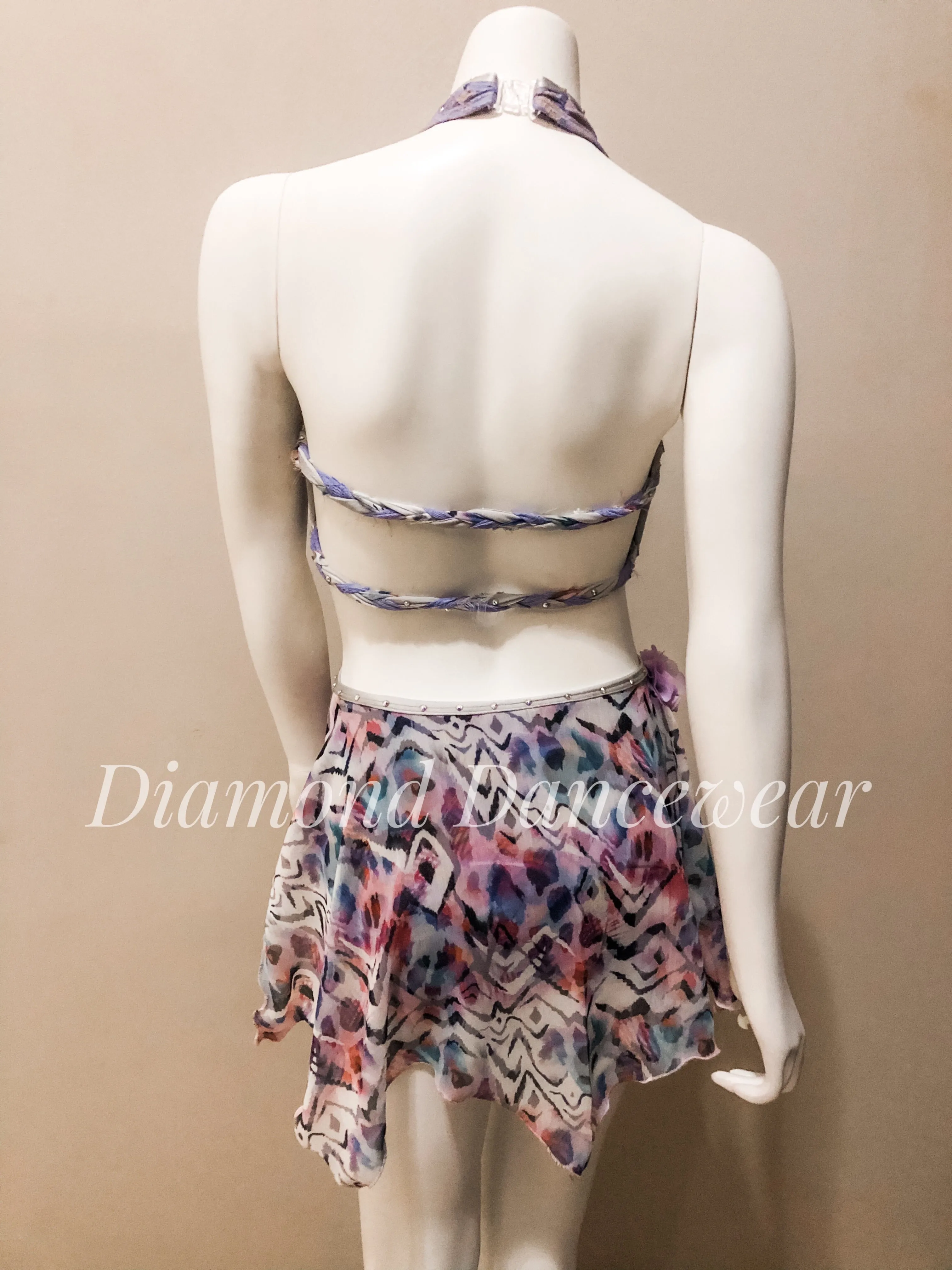 Girls 10 - Pastel Lyrical Dance Costume - In Stock