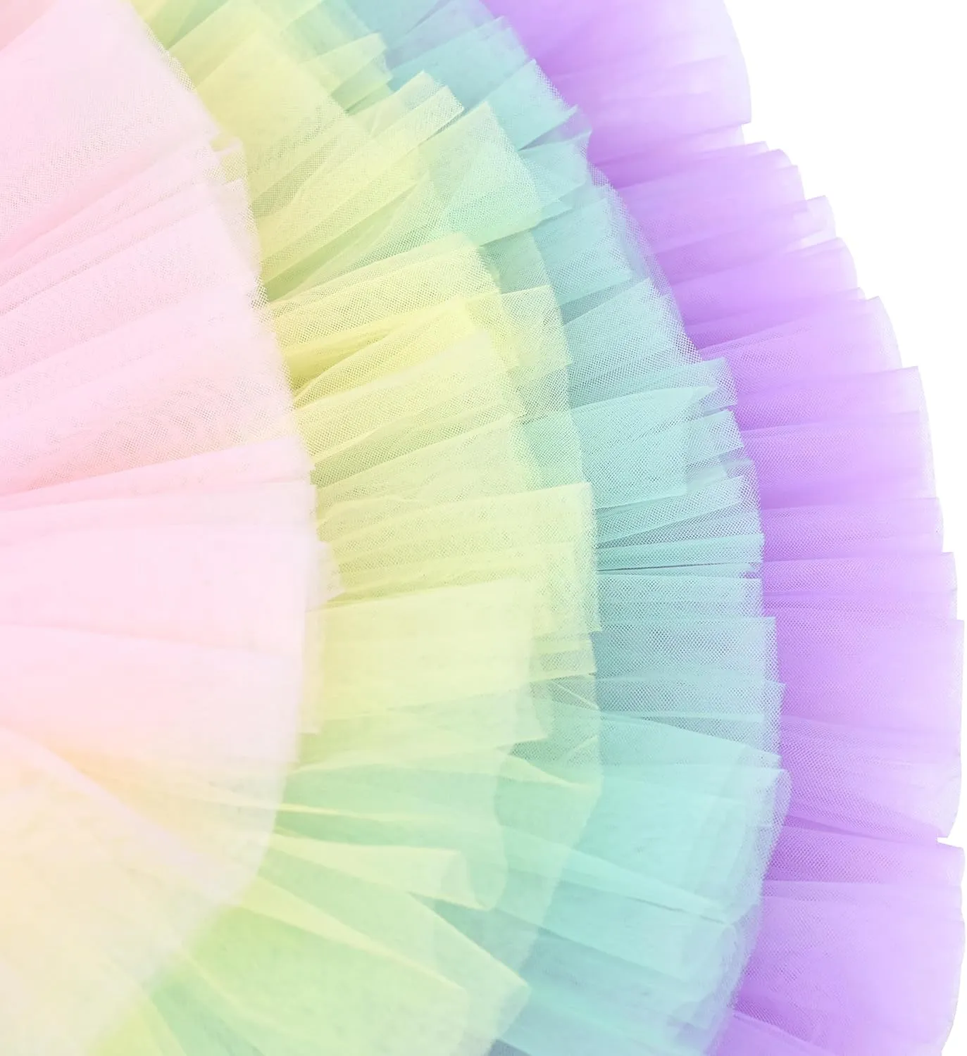 Girls Dress Pink Tutu Unicorn Dancing Tiered Skirt Ballet Birthday Party 3-7