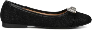 Gizeh Women Rhinestone Embellished Ballerinas