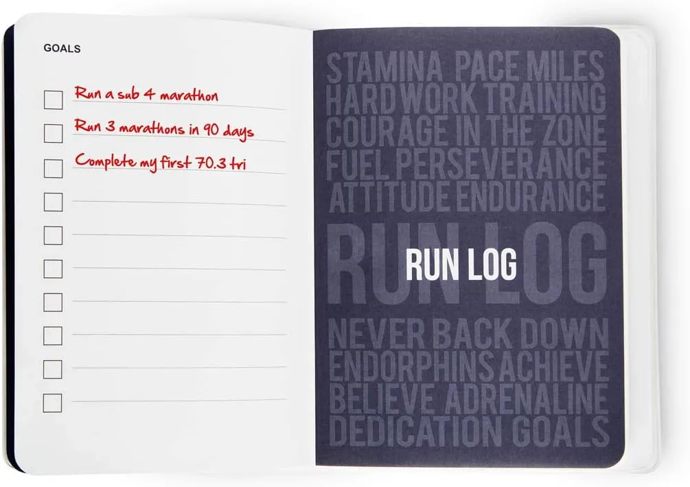 Gone For a Run Day-by-day Run Planner | Running Journals | Sleep, Run, Repeat