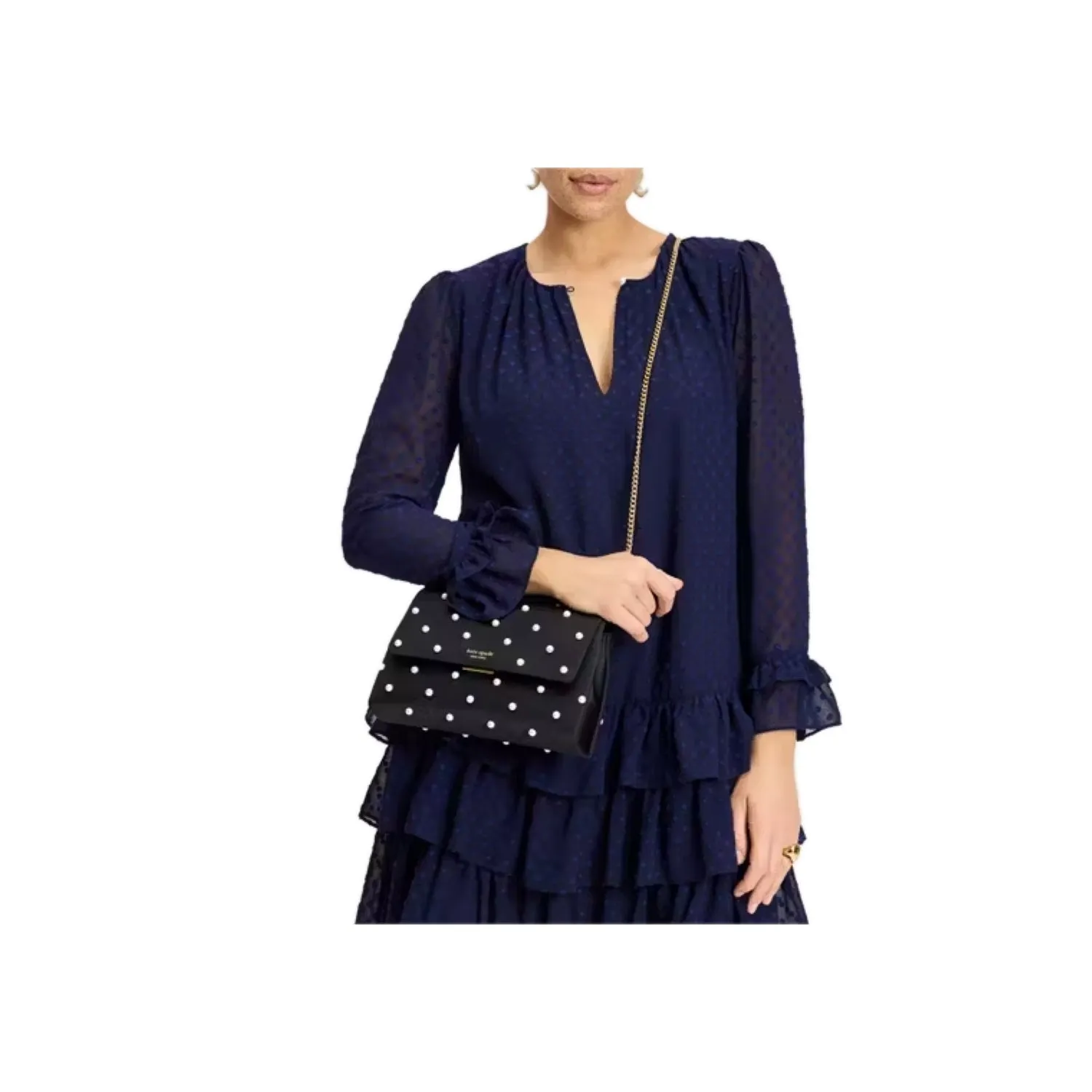 Grace Pearl Embellished Satin Clutch