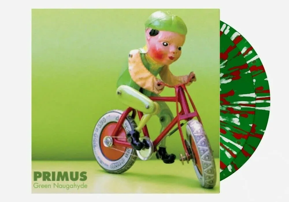 Green Naughahyde - Exclusive Limited Edition Emerald Green w/ Splatter Colored Vinyl 2LP
