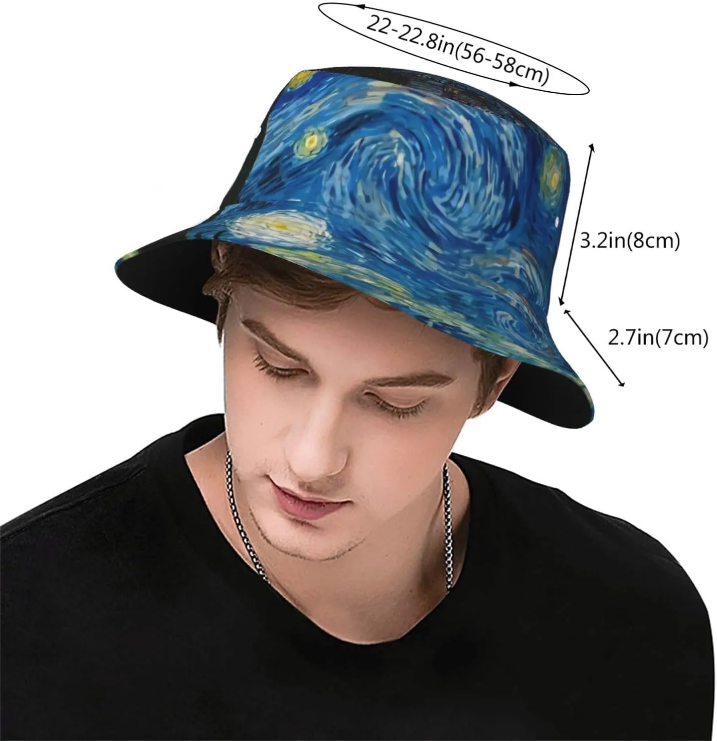 Gudetama Cute Bucket Hat Summer Sun Hat for Travel Beach Golf Fishing - Fashion Outdoor Fisherman Boonie for Men Women