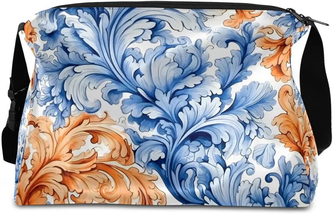 Gym Bags for Men 14.8 Inch Lightweight Carry On Bags for Airplanes Waterproof Duffle Bag for Travel, Abstract Exquisite Printing