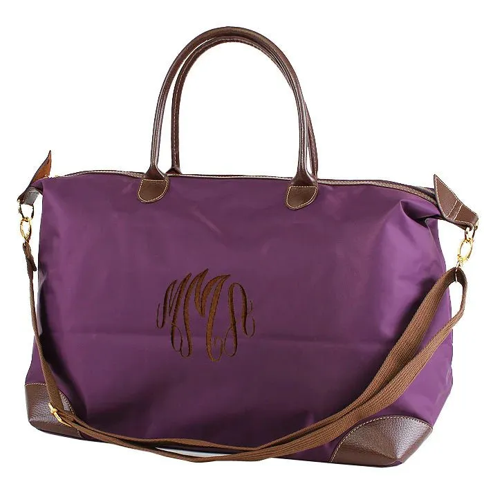 HD1294 Monogrammable Nylon Weekender/Duffel Bag