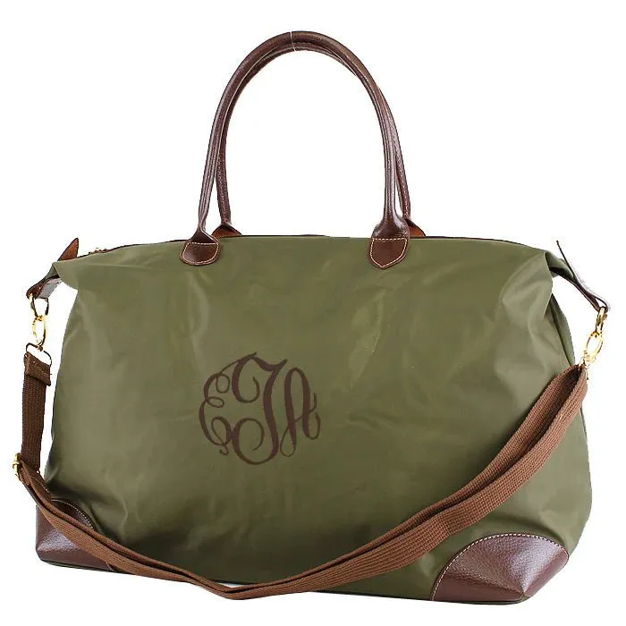 HD1294 Monogrammable Nylon Weekender/Duffel Bag