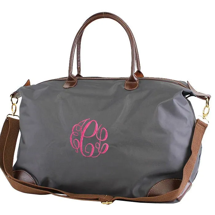 HD1294 Monogrammable Nylon Weekender/Duffel Bag