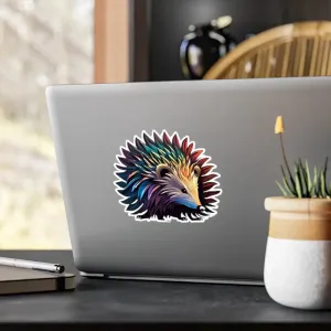 Hedgehog Kiss Cut Vinyl Decals for Chic Decor