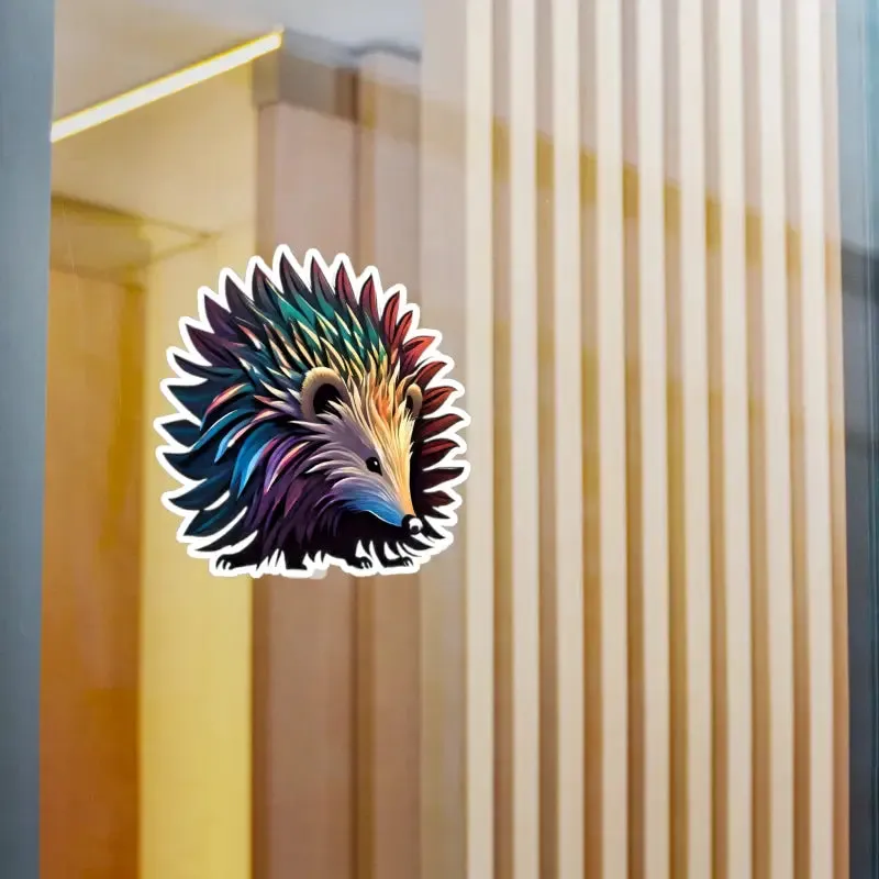 Hedgehog Kiss Cut Vinyl Decals for Chic Decor