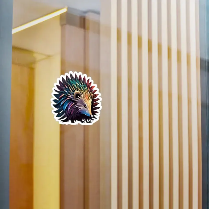 Hedgehog Kiss Cut Vinyl Decals for Chic Decor