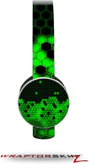 HEX Green Decal Style Skin (fits Sol Republic Tracks Headphones - Headphones NOT Included)