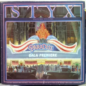 Holland Press STYX paradise theatre Vinyl Record