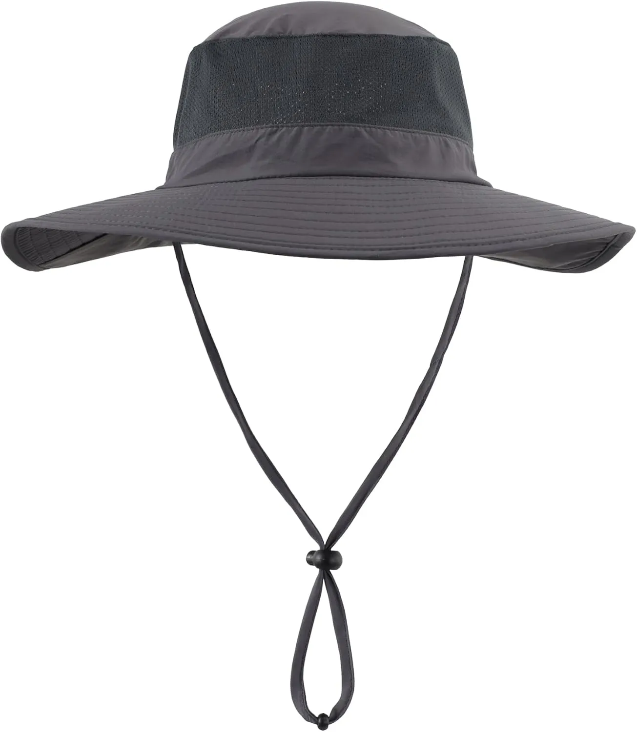 Home Prefer Outdoor UPF50  Mesh Sun Hat Wide Brim Fishing Hat with Neck Flap Sun Hat for Men Women
