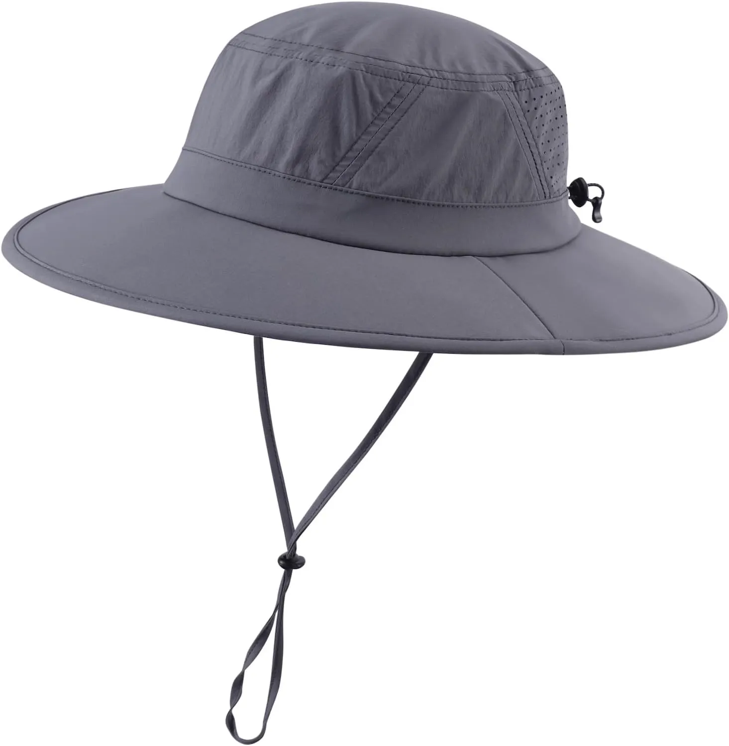 Home Prefer UPF 50  Sun Hats for Men Women Foldable Wide Brim Fishing Hat Quick Dry Summer Outdoor Garden Safari Bucket Hat