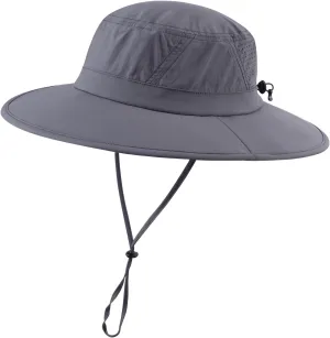 Home Prefer UPF 50  Sun Hats for Men Women Foldable Wide Brim Fishing Hat Quick Dry Summer Outdoor Garden Safari Bucket Hat