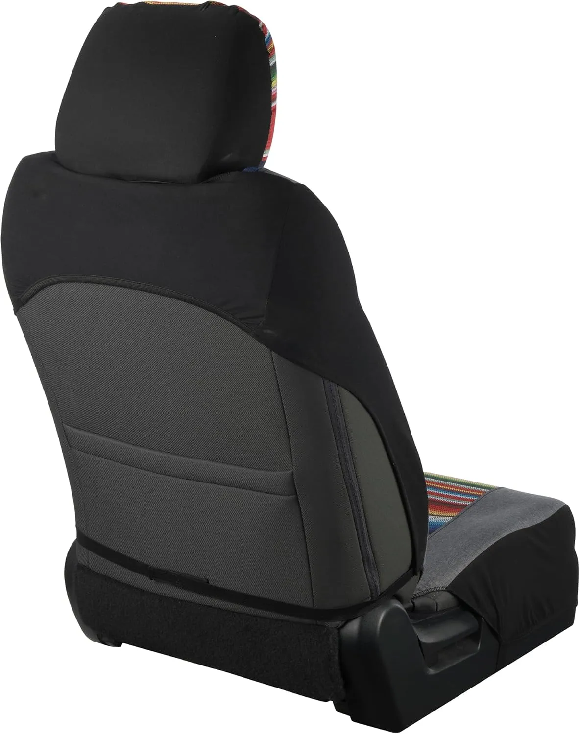 Hooey Low Back Seat Cover, Durable Bucket Seat Protection, Easy to Install Seat Covers for Car, Truck, Van, SUV, Rockstar (Serape Tijuana)