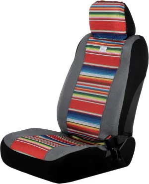 Hooey Low Back Seat Cover, Durable Bucket Seat Protection, Easy to Install Seat Covers for Car, Truck, Van, SUV, Rockstar (Serape Tijuana)