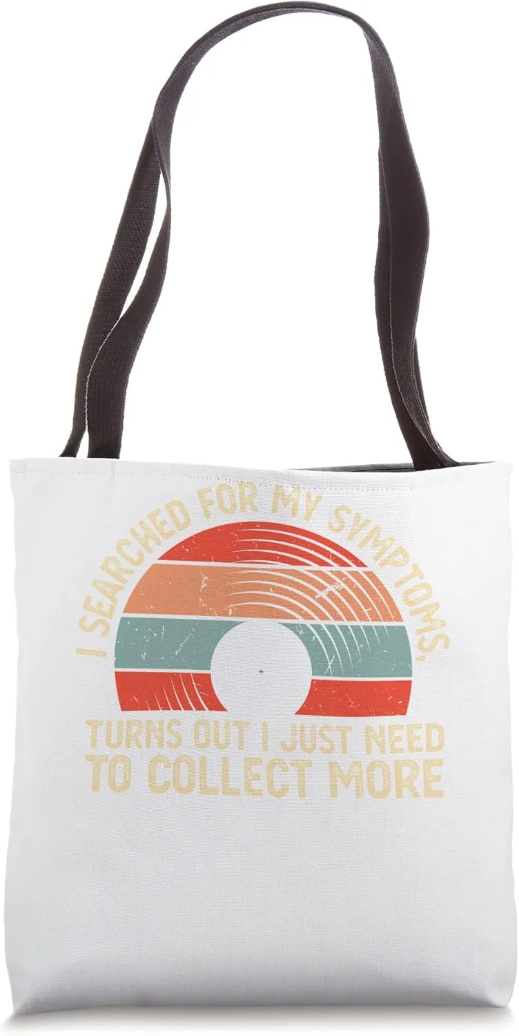 I searchen symptoms, turns I need collect vinyl Music Tote Bag
