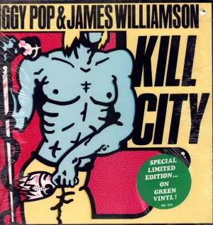 IGGY POP & JAMES WILLIAMSON KILL CITY vinyl record