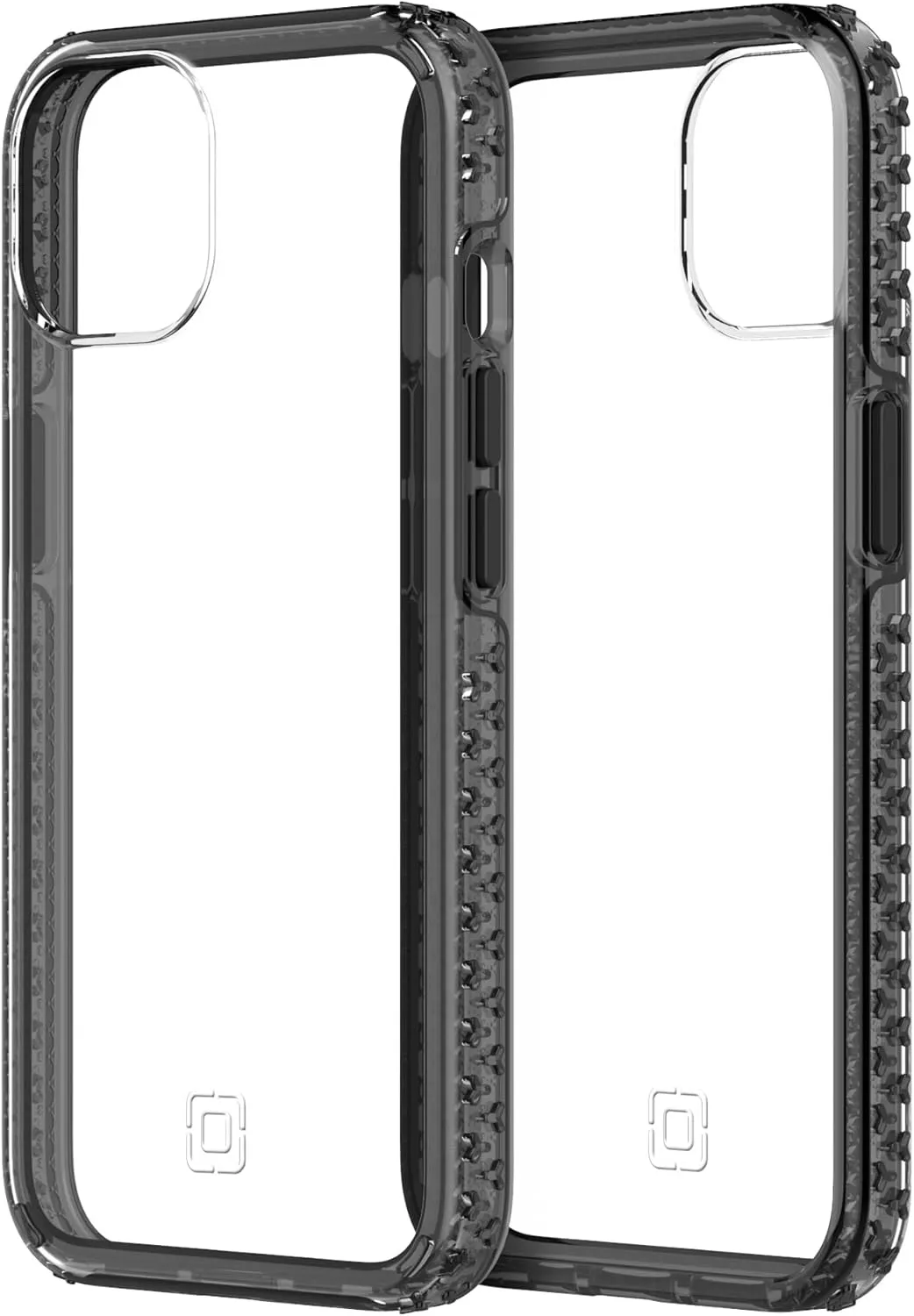 Incipio Grip Case for iPhone 13 – Slim Shockproof Protective Case with Anti-Slip Texture, Scratch-Resistant Finish, 14ft Drop Protection, Wireless Charging Compatible Black/Clear