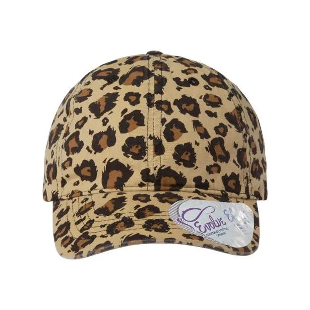Infinity Her Women's Garment-Washed Fashion Print Cap - Infinity Her HATTIE