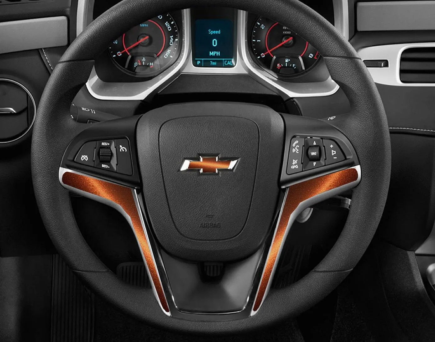 IPG Compatible with 2012-2015 Camaro Carbon Fiber Decal Cover Chevy Wrap Skin Do it Yourself kit 2 Units Set by IPG
