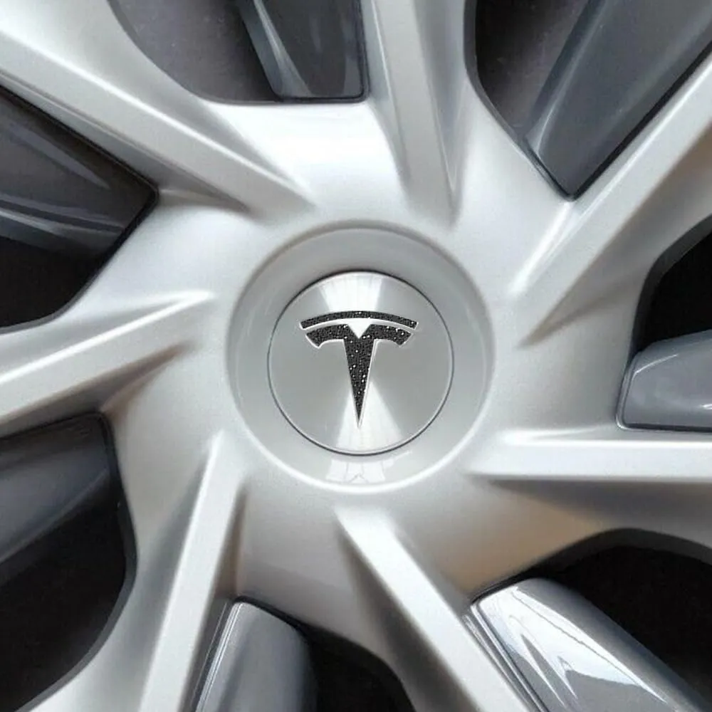 IPG Compatible with Model Y Decal (8 Logo Set) Stickers Set Personalize Your Vehicle (Glitter-Black)