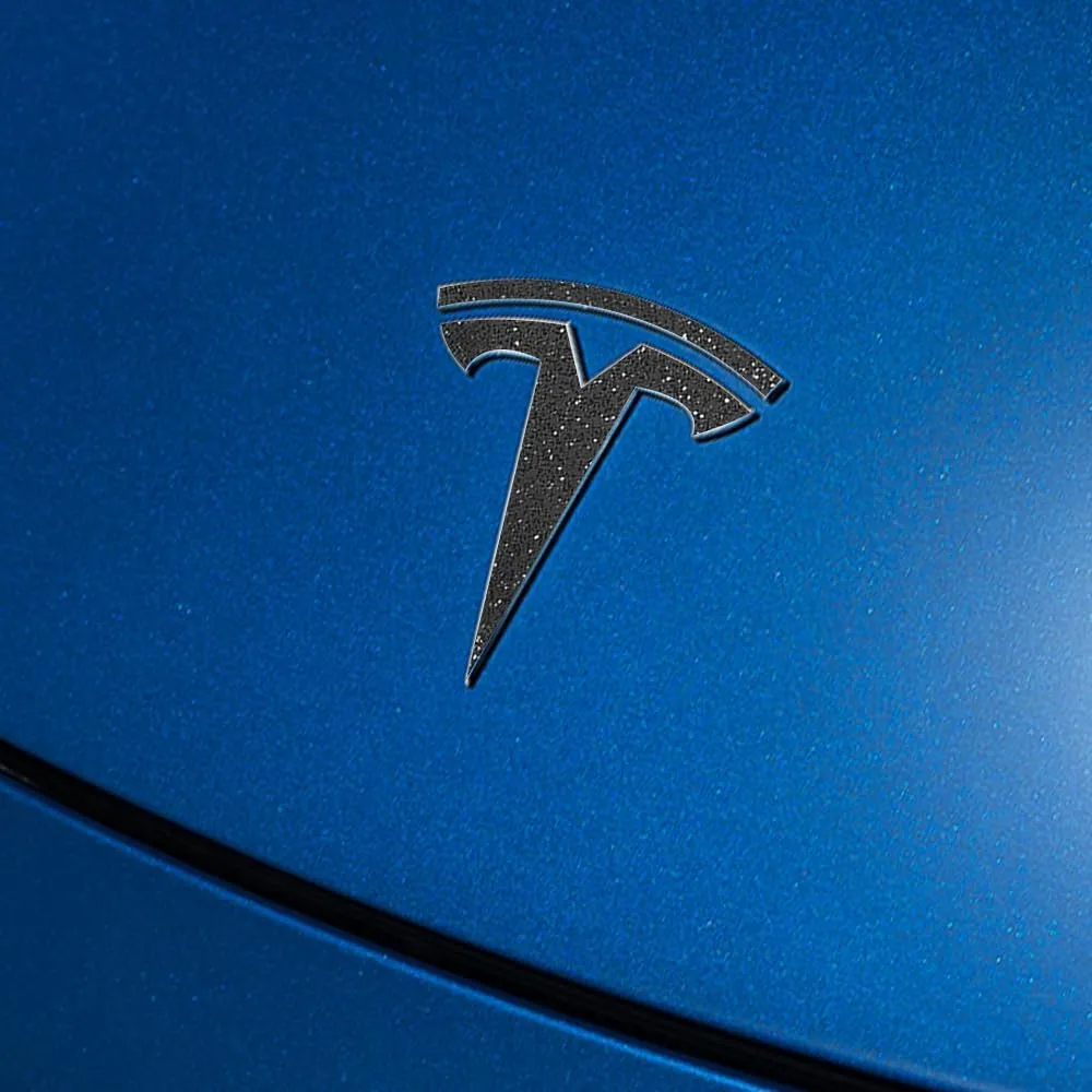 IPG Compatible with Model Y Decal (8 Logo Set) Stickers Set Personalize Your Vehicle (Glitter-Black)