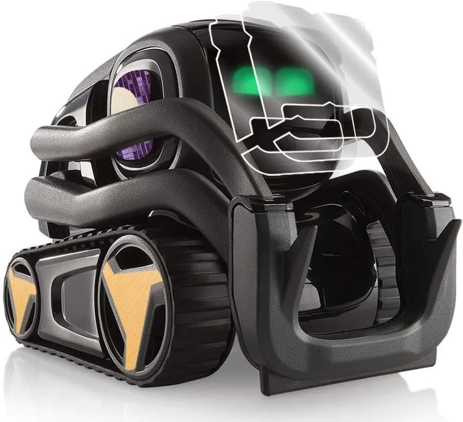 IPG for Vector Robot Face Screen Guard Decoration KIT Protector from Unexpected Attacks of Kids and Pets.Include Wheels&Body Set 7 Units Decals 2 Units Screen Protector (Purple & Gold)