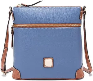 Irsutey Women ' Solid Color PU Zipper Single Shoulder Bucket Bag For Leisure Work Shopping