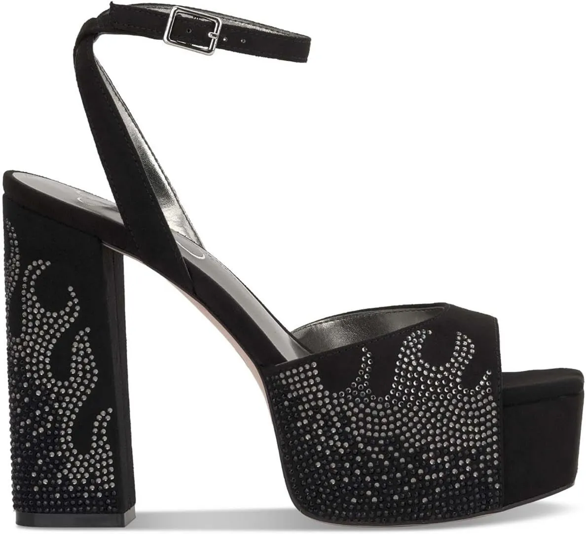 Jessica Simpson Womens Embellished Block Heels