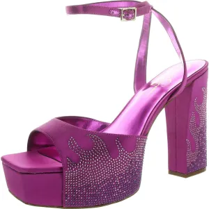 Jessica Simpson Womens Embellished Block Heels
