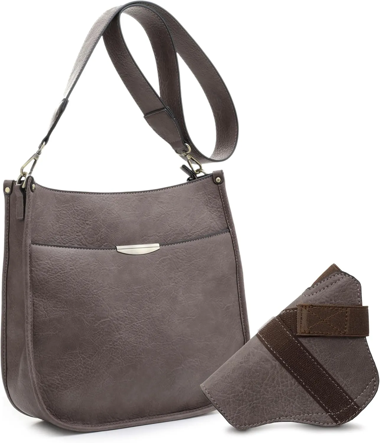 JESSIE & JAMES Ava Concealed Carry Crossbody Bag with Lock and Key