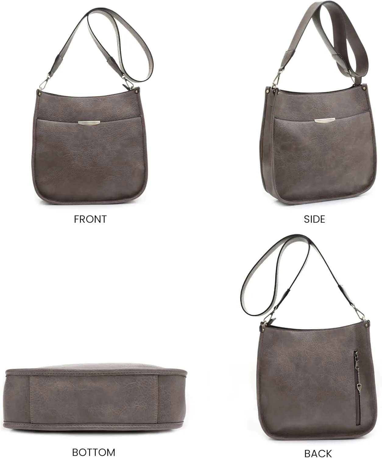 JESSIE & JAMES Ava Concealed Carry Crossbody Bag with Lock and Key