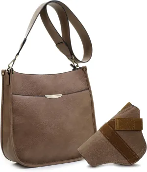 JESSIE & JAMES Ava Concealed Carry Crossbody Bag with Lock and Key