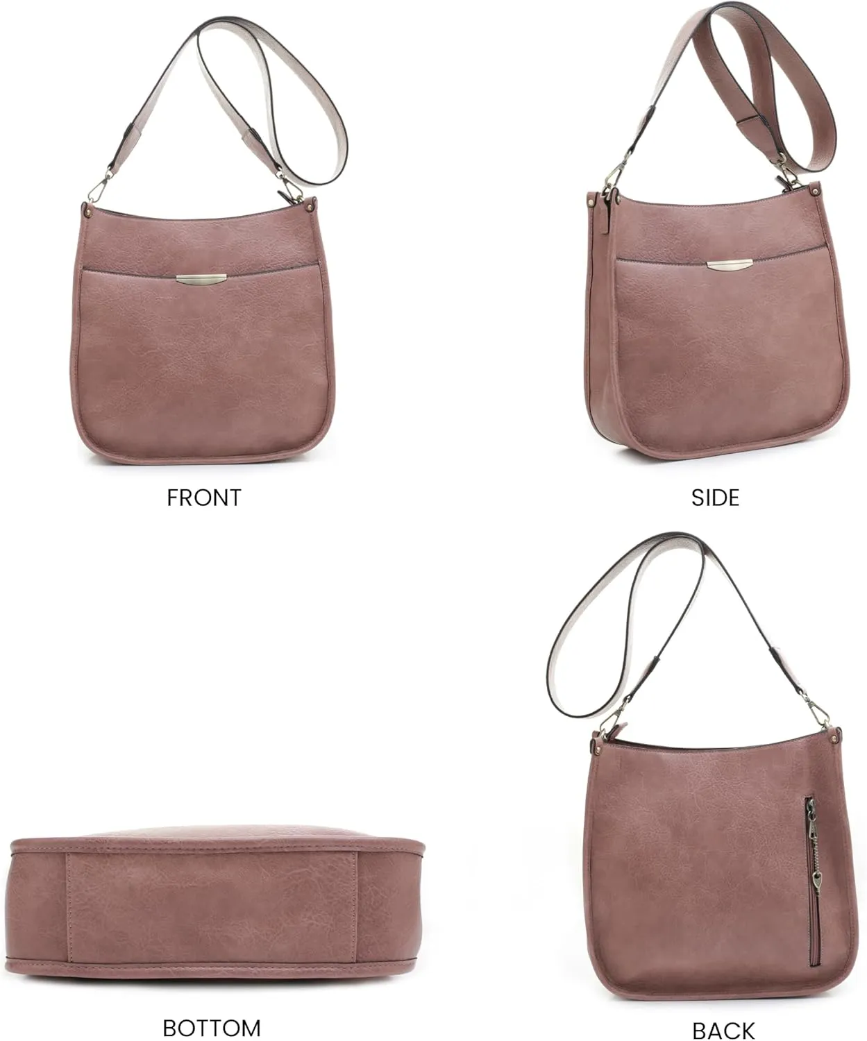 JESSIE & JAMES Ava Concealed Carry Crossbody Bag with Lock and Key