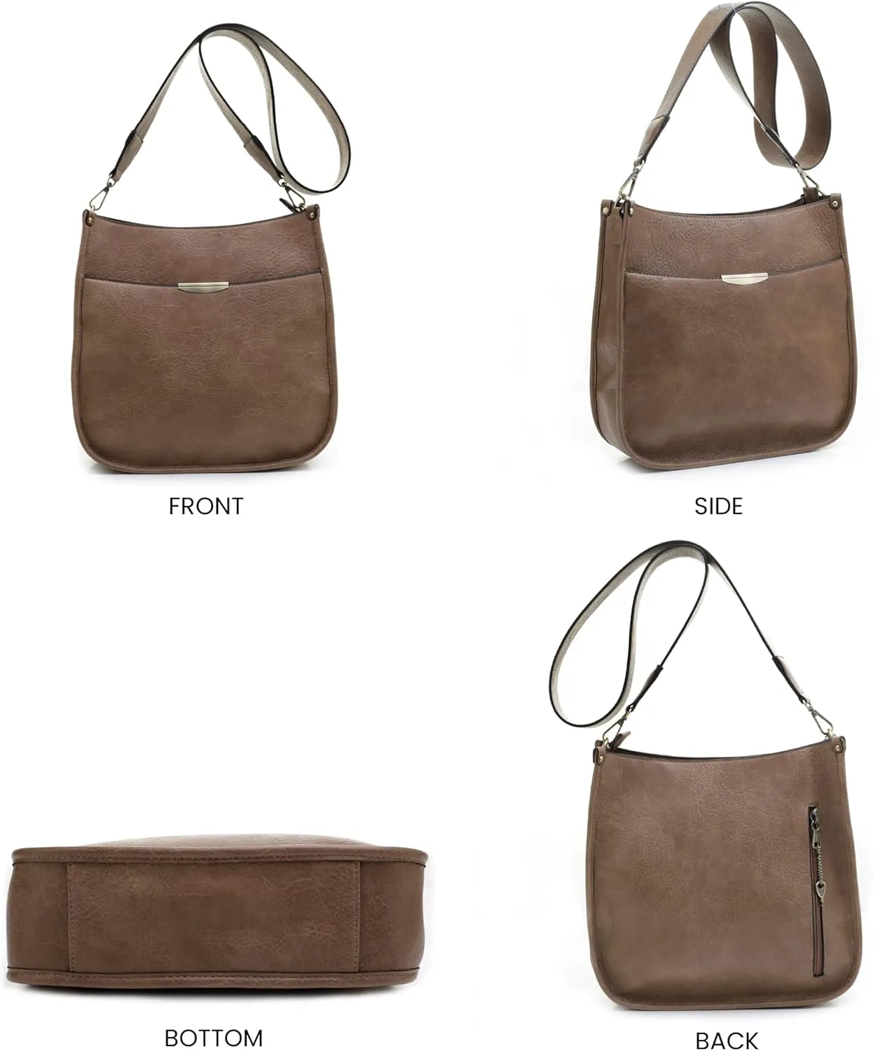JESSIE & JAMES Ava Concealed Carry Crossbody Bag with Lock and Key